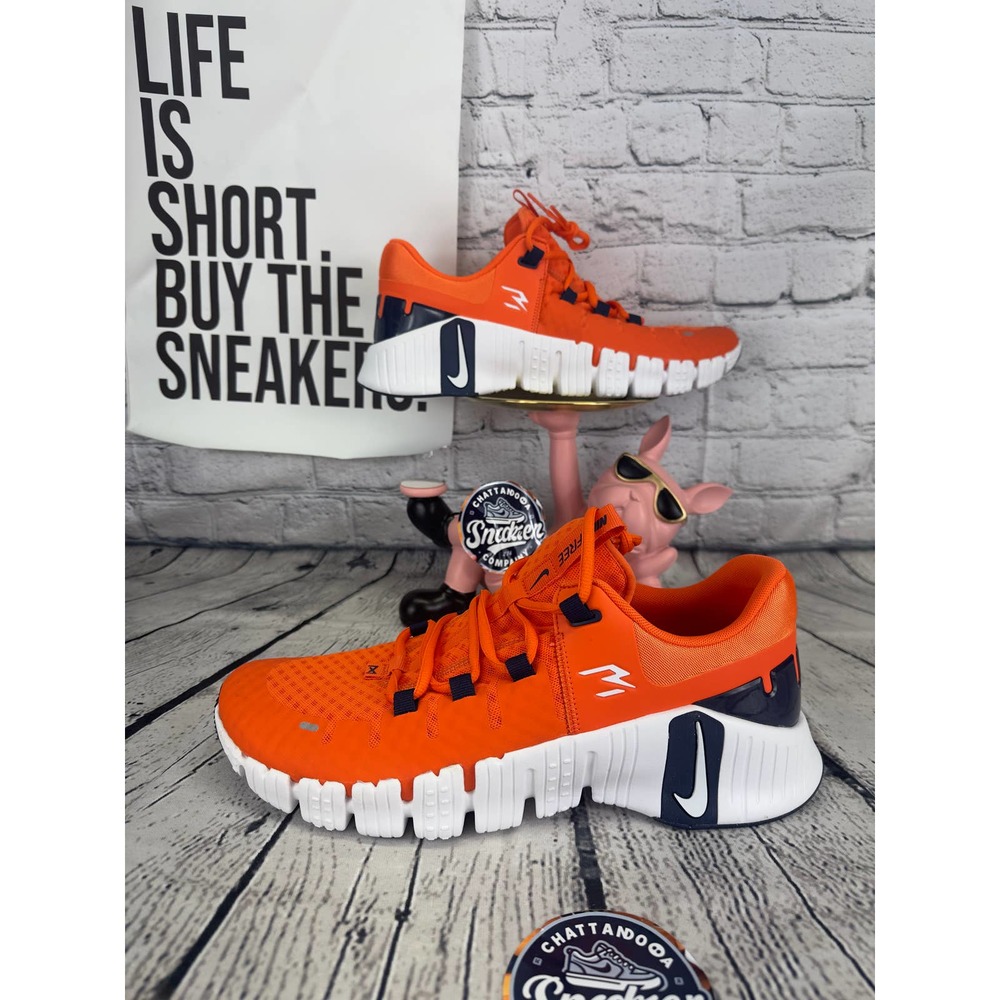 Nike Men’s Athletic Shoes Orange Navy White